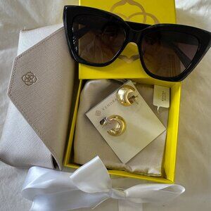 Kendra Scott Earrings and Sunglasses